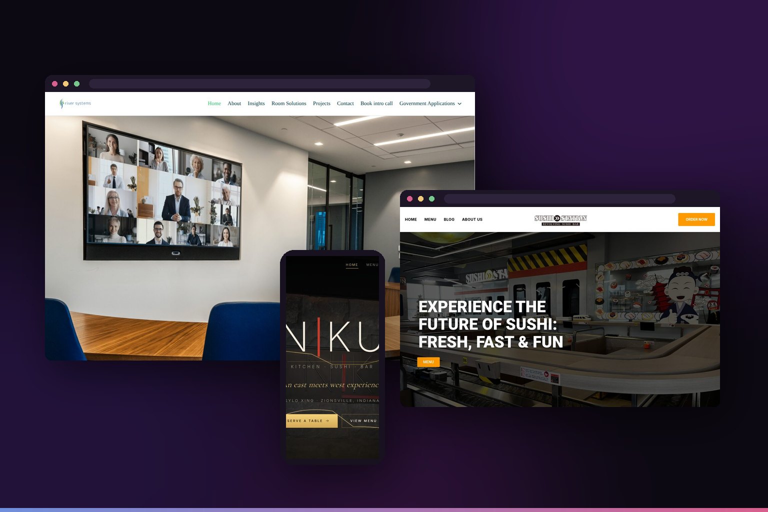 Modern mobile interface design