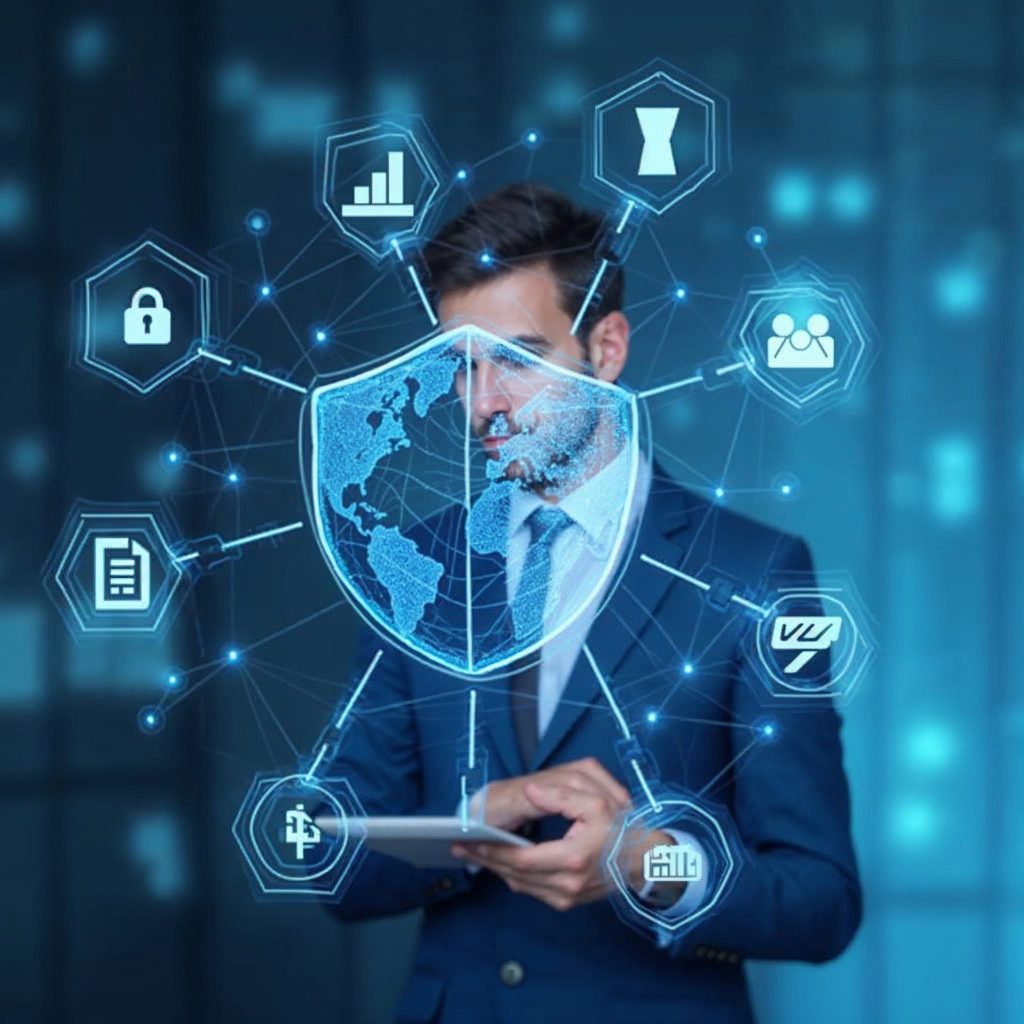 Illustration for: How to Protect Your Business from Cyber Threats in 2025