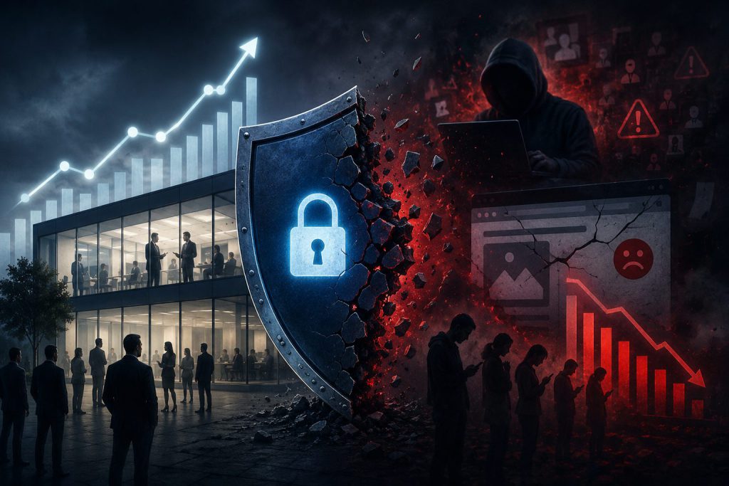 Illustration for: The Devastating Impact of a Data Breach on Brand Trust and SEO Rankings